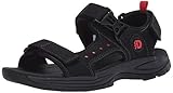 Dunham Men's Nolan WF Sandal, Black, 12