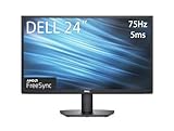 Dell S Series 24' FHD (1920 x 1080) Monitor, 75Hz Refresh Rate, 5ms, 16:9 Ratio with Comfortview, Anti-Glare Screen with 3H Hardness, 16.7 Million Colors, AMD FreeSync Premium
