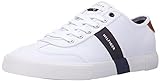 Tommy Hilfiger Men's Pandora Sneaker, White Canvas 137, 12M