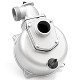 YIYANTO 2 inch Water Pump Body Housing with 4 Bolts on Water Inlet Replacement for Predator and for Pacific Hydrostar 2' Gasoline Engine Aluminum Water Pump, Fits Model AWP50, NOT Replace 3 Bolts