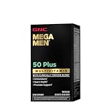 GNC Mega Men 50 Plus Multivitamin | Heart Health | Prostate and Circulatory Support | 120 Count