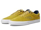 Emerica Men's Low Vulc Skate Shoe, Gold, 10