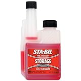 STA-BIL Storage Fuel Stabilizer - Keeps Fuel Fresh for 24 Months - Prevents Corrosion - Gasoline Treatment that Protects Fuel System - Fuel Saver - Treats 20 Gallons - 8 Fl. Oz. (22211)