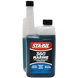 STA-BIL 360 Marine Ethanol Treatment & Fuel Stabilizer - Full Fuel System Cleaner - Fuel Injector Cleaner - Removes Water- Protects Fuel System - Treats 320 Gallons - 32 Fl. Oz. (22240) Blue
