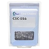2-Pack 16' Semi Chisel Saw Chain for Efco MT 4000 Chainsaws - (16 inch, 3/8' Low Profile Pitch, 0.050' Gauge, 56 Drive Links, CSC-S56)