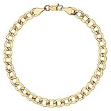 Reeds Yellow Gold Curb Chain Bracelet