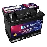 Mighty Max Battery MM-H5 Start and Stop Car BCI Group Size 47 12V 60 AH, 100RC, 680 CCA Rechargeable AGM Car battery
