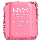 NYX PROFESSIONAL MAKEUP Buttermelt Powder Blush, Fade and Transfer-Resistant Blush, Up to 12HR Make Up Wear, Vegan Formula - Butta Together
