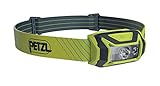 PETZL Tikka CORE Headlamp - Rechargeable, Compact 450 Lumen Light with Red Lighting, for Hiking, Climbing, and Camping- Yellow