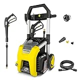 Kärcher K1700 Max 2125 PSI Electric Pressure Washer with 3 Spray Nozzles - Great for cleaning Cars, Siding, Driveways, Fencing and more - 1.2 GPM