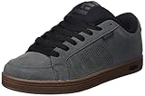 Etnies Kingpin Men's Skateboarding Shoe Classic Puffy Sustainable, Comfortable & Durable Footwear with Die-cut EVA Insole - Grey/Black/Gum - 11.5