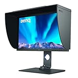 BenQ SW271 27 Inch 4K HDR Professional IPS Computer Monitor with 10-Bit with 14-Bit 3D LUT, Hardware Calibration Aqcolor for Accurate Reproduction and Detachable Shading Hood