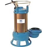 IPT Centrifugal Submersible Shredder Sewage Water Pump 7,200 GPH 1 HP 2in Ports
