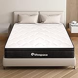 elitespace Queen Mattress,12 Inch Memory Foam Hybrid Mattresses in a Box with Individual Pocket Spring,for Pressure Relief & Motion Isolation Queen Size Mattress,CertiPUR-US.