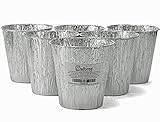 Smoker Bucket Drip Foil Liner Tray for Catching Grease, Compatible with Traeger, Oklahoma Joe, Behrens, Pitboss, Green Mountain, Pit Boss & Other Grill Bucket Accessories for Pro Pellet Oklahoma