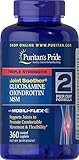 Puritan's Pride Glucosamine, Chondroitin & MSM Joint Soother-2 Per Day Formula, Tablet