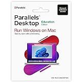 Parallels Desktop 19 for Mac Education Edition | Run Windows on Mac Virtual Machine Software | Authorized by Microsoft | 1 Year Subscription [Mac Key Card]