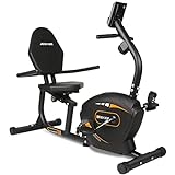 JEEKEE Recumbent Exercise Bike for Adults Seniors - Indoor Magnetic Cycling Fitness Equipment for Home Workout Black