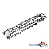 Yiekea 20 inches Saw Chain (0.325 inches Pitch, 0.058 inches Gauge, 76 Drive Links) for Steele Origen Caton Chainsaw Replacement Blue Max 53543 52209 8901 8902