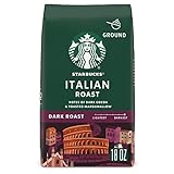 Starbucks Ground Coffee, Dark Roast Coffee, Italian Roast, 100% Arabica, 1 bag (18 oz)