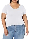 prAna Women's Foundation Short Sleeve V-Neck T-Shirt, White, Small