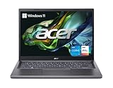 Acer Aspire 5 14 Slim Laptop | 14' WUXGA (1920 x 1200) IPS |Core i5-1335U | Intel Iris Xe Graphics | 8GB LPDDR5 | 512GB Gen 4 SSD | Wi-Fi 6E | USB4/Thunderbolt 4 | Backlit KB | A514-56M-576D, Gray