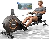 Niceday Rowing Machine, Magnetic Rower for Home Use, Smart Rowing Machine Bluetooth Compatible with Kinomap APP, Rower Machine with 16 Resistance Levels & 350 LBS Weight Capacity