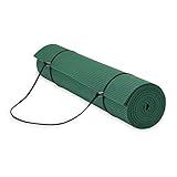 Gaiam Essentials Premium Yoga Mat With Carrier Sling (72 InchL X 24 InchW X 1/4 Inch Thick)