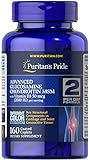 Puritan's Pride Triple Strength Glucosamine Chondroitin with Vitamin D3 Caplets, 160 Count
