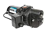 WAYNE SWS100-1 HP Cast Iron Shallow Jet Well Pump - Up to 513 Gallons Per Hour - Heavy Duty Shallow Well Pump