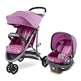 Century Stroll On 3-Wheel 2-in-1 Lightweight Travel System | Infant Car Seat and Stroller Combo
