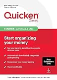 Quicken Classic Starter for New Subscribers| 1 Year [PC/Mac Online Code]