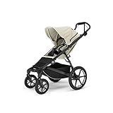 Thule Urban Glide 4-wheel single child all-terrain stroller, Full-suspension system, Air-filled tires, Upright seat with adjustable recline and built-in leg rest, Baby stroller