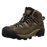 KEEN Men's Targhee 2 Mid Height Waterproof Hiking Boots, Shitake/Brindle, 9 US