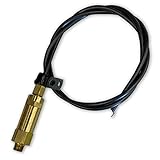 New 6.5 HP Throttle Control Cable for Gas Air Compressors Unloader Bullwhip 24'