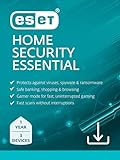 ESET Home Security Essential | Antivirus | 2024 Edition | 3 Devices | 1 Year | Parental Control | Privacy | IOT Protection | Ransomware | Digital Download [PC/Mac/Android]