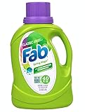 Fab Spring Magic Liquid Laundry Detergent, 40-oz