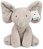 GUND Baby Animated Flappy The Elephant Plush, Singing Stuffed Animal Baby Toy for Ages 0 and Up, Gray, 12'