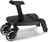 Joolz AER+ - Footboard - Accessory for Stroller - Stroll with Two Children - Easy to Store - Spacious & Stable - Foldable & Practical - Smart Design - Black