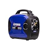 A-iPower Portable Inverter Generator, 2000W Ultra-Quiet Powered By Yamaha Engine RV Ready, EPA Compliant, Ultra Lightweight For Backup Home Use, Tailgating & Camping (SC2000i)