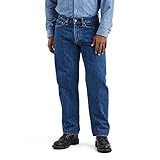 Levi's Men's 550 Relaxed Fit Jeans (Also Available in Big & Tall), Dark Stonewash, 38W x 32L