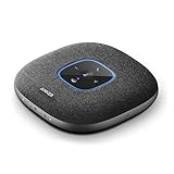 Anker PowerConf S3 MS Speakerphone with Microsoft Teams Certification, 6 Mics, Enhanced Voice Pickup, 24H Call Time, App Control, Bluetooth 5.3, USB C, Compatible with Leading Platforms, Home Office