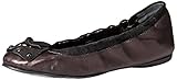 Sergio Rossi Women's Flat, Black, 35 M EU/5 M US