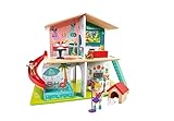 Hape E3411 Rock and Slide Children's Toy Play House with 8 Different Colorful Rooms and 9 Exciting Sound Effects, for Ages 3 and Up