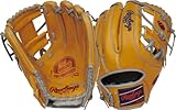 Rawlings | PRO PREFERRED Baseball Glove | 11.75' | Pro I-Web | Right Hand Throw | Tan/Grey