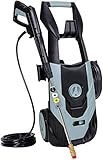 Qualidy Power Washer 4500PSI 3.5GPM,Electric Pressure Washer with 5 Quick-Connect Spray Nozzles (0º, 15°,25º, 45° and soap) for Low to High Pressure to Wash Various Surfaces, Corded Washer (Grey)