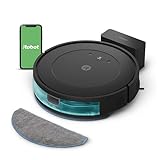 iRobot Roomba Robot Vacuum and Mop Combo (Y0140) - Vacuums and mops, Easy to use, Power-lifting suction, Multi-surface cleaning, Smart navigation cleans in neat rows, Self-charging, Alexa