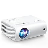 Mini Projector, CLOKOWE 2024 Upgraded Portable Projector with 9000 Lux and Full HD 1080P, Movie Projector Compatible with iOS/Android Phone/Tablet/Laptop/PC/TV Stick/Box/USB Drive/Game Console