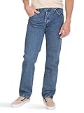 Wrangler Authentics Men's Classic 5-pocket Regular Fit Cotton Jean, Stonewash Mid, 36W x 30L