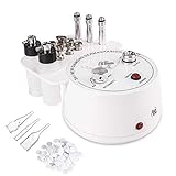 Diamond Microdermabrasion Machine, Yofuly 3 in 1 Professional Microdermabrasion Machine with Vacuum Glass Tube and Spray Bottle for Home Use Skin Care